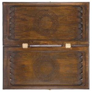 Нарды резные "Орнамент-3" 50, Ustyan