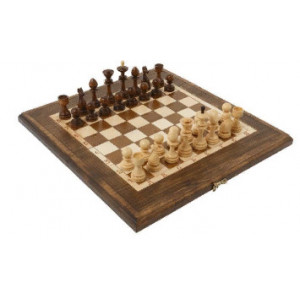 Шахматы + Нарды резные 40, Haleyan