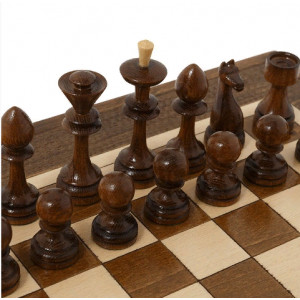 Шахматы + Нарды резные 40, Haleyan