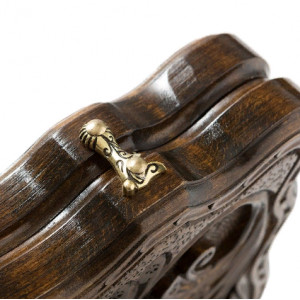 Шахматы + нарды резные "Корона" 50, Haleyan