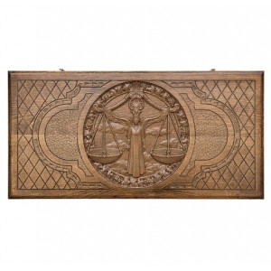 Нарды резные "Зодиак Весы", Ustyan