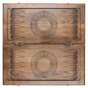 Нарды резные "Зодиак Весы", Ustyan