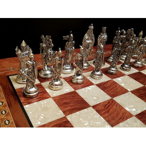 Шахматы подарочные "Аристократ" роза антик