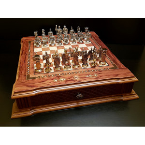 Шахматы подарочные "Цитадель" роза антик