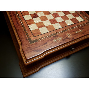 Шахматы подарочные "Цитадель" роза антик