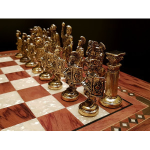 Шахматы подарочные "Цитадель" роза антик