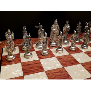 Шахматы "Сражение" роза антик