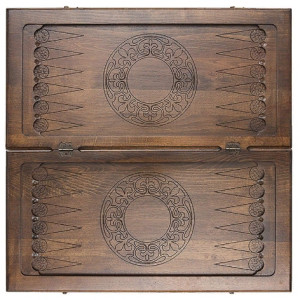 Нарды резные "Зодиак Рыбы", Ustyan