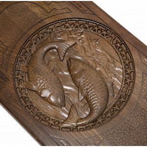 Нарды резные "Зодиак Рыбы", Ustyan