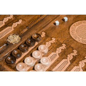 Нарды резные "Орнамент 1", Mkhitaryan