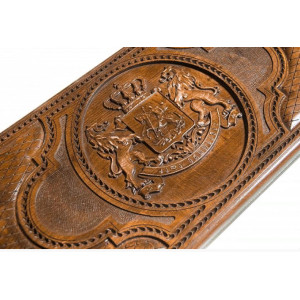 Нарды резные "Герб Грузии", Mkhitaryan