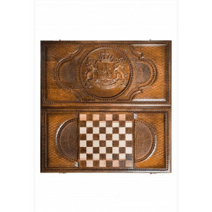 Нарды резные "Герб Грузии", Mkhitaryan