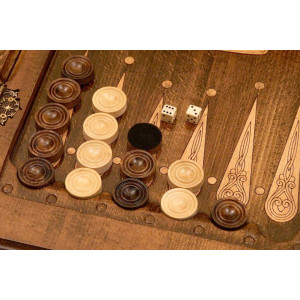 Нарды резные "Корона", Mirzoyan