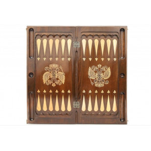 Нарды резные "Герб РФ 1", Simonyan