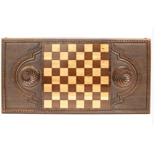 Нарды резные "Герб РФ 1", Simonyan