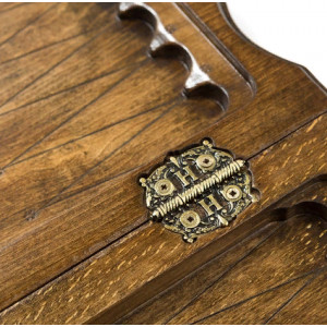 Шахматы + нарды резные "Корона" 40, Haleyan