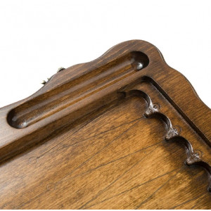 Шахматы + нарды резные "Корона" 60, Haleyan