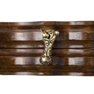 Нарды резные "Тигр" с ручкой 30, Haleyan