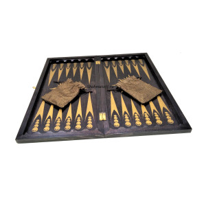 Нарды Гесиона черное золото, большие