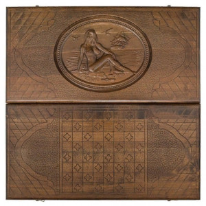 Нарды резные "Шамирам", Ustyan