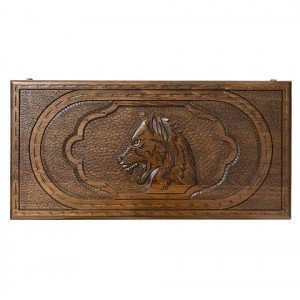 Нарды резные "Волк", Mirzoyan