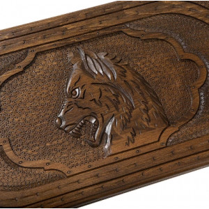 Нарды резные "Волк", Mirzoyan