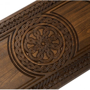 Нарды резные "Армянский узор-2" 60, Haleyan