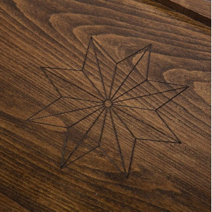 Нарды резные "Слоны в Африке", Ustyan