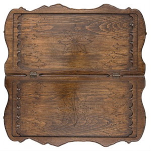 Нарды резные "Слоны в Африке", Ustyan