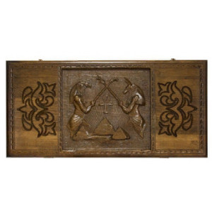 Нарды резные 