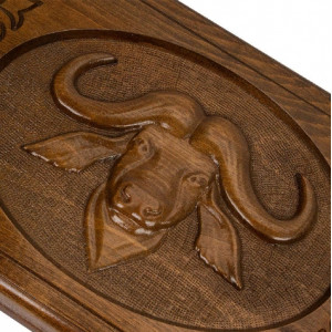 Нарды резные "Африканский Буйвол", Ustyan