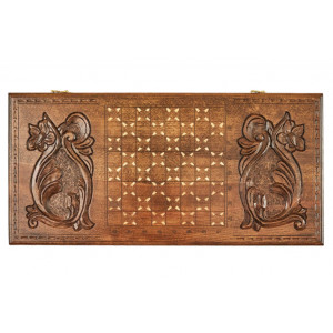 Нарды резные "Монастырь в горах", Mkhitaryan