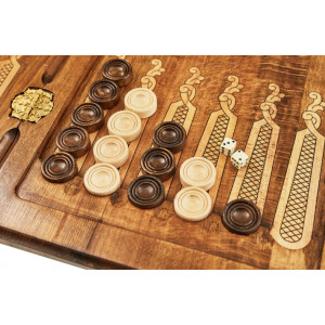 Нарды резные "Монастырь в горах", Mkhitaryan