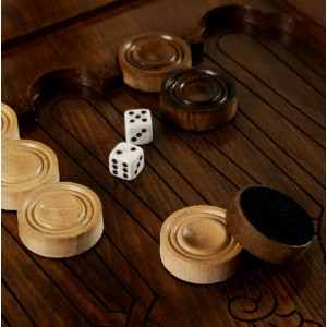 Нарды резные "Монастырь у Арарата", Mkhitaryan