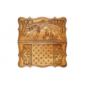 Нарды резные "Арарат и Хорвирап", Petrosyan