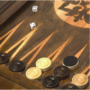 Нарды резные "Мост Русский", Ustyan