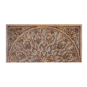 Нарды резные "Орнамент 2" с цельным рисунком, Mkhitaryan