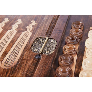 Нарды резные "Сияние 2", Mkhitaryan