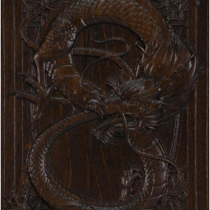 Нарды резные "Дракон" 50, Ustyan