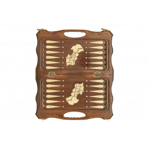 Шахматы + Нарды резные Арарат 2 40, Haleyan