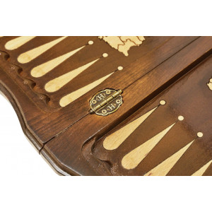 Шахматы + Нарды резные Арарат 2 40, Haleyan