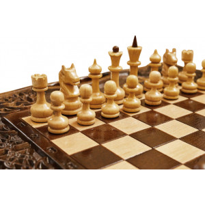 Шахматы + Нарды резные Арарат 2 40, Haleyan