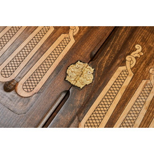 Нарды резные "Орнамент 3", Mkhitaryan