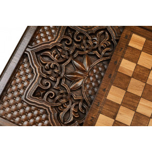 Нарды резные "Орнамент 3", Mkhitaryan