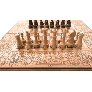 Шахматы + нарды "Модерн 2" 50, Zakaryan