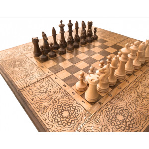 Шахматы + нарды "Модерн 2" 50, Zakaryan