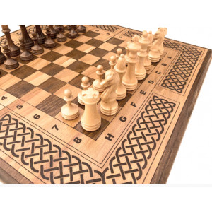 Шахматы + нарды "Модерн 3" 50, Zakaryan