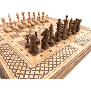 Шахматы + нарды "Модерн 3" 50, Zakaryan