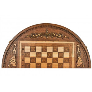 Шахматы + нарды резные "Аревик" 60, Mkhitaryan