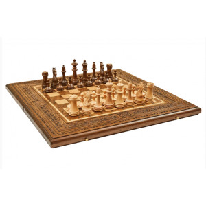 Шахматы + нарды резные "Наира" 50, Mkhitaryan